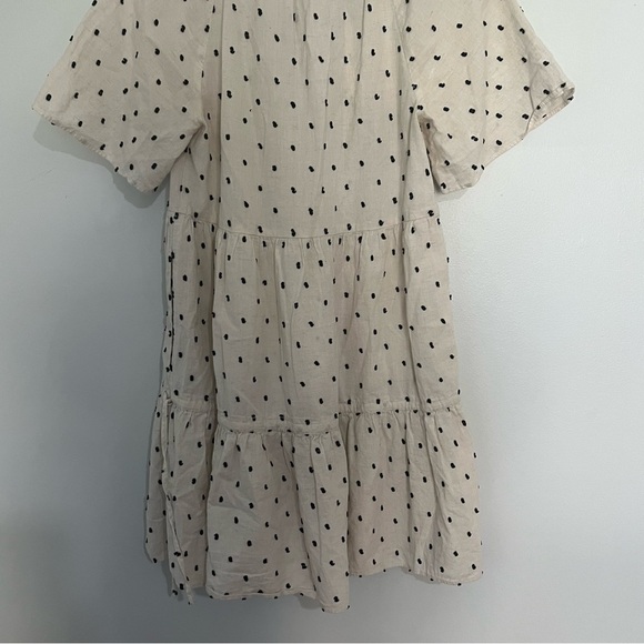 madewell polka dot tiered short dress size xs - Picture 8 of 9